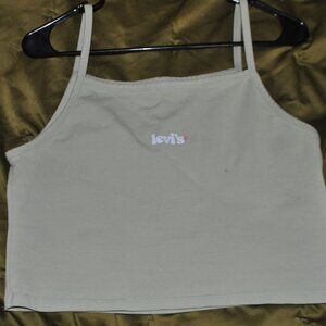 Light Green Lotus Tank Levi's